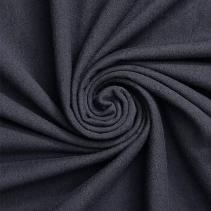 EOVEA - Cotton Spandex Fabric by The Yard - 4 Way Stretch Jersey Knit - Spandex & Cotton T-Shirt Fabric - Lightweight, Breathable - 60" Wide Roll| 10 oz(Navy, 1 Yard) - color: Navy Blue, size: 1 Yard