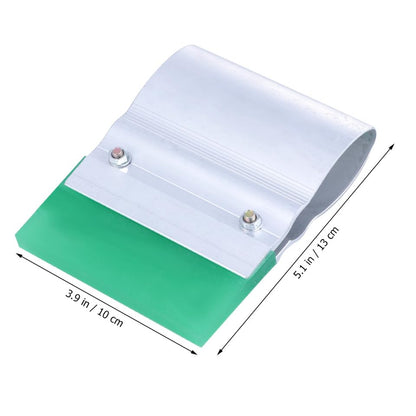 Rubber Squeegee for Screen Printing 3.9X5.1X1.1 Inch Ink Scraper with Comfortable Handle for DIY Silk Screen Crafts and Accurate Ink Spreading