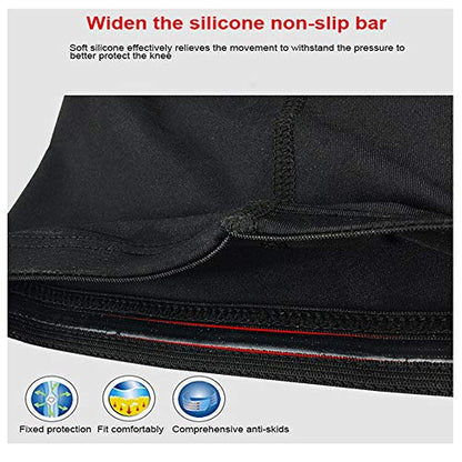 PISIQI Compression Collision Avoidance Knee Sleeve - color: Black, size: X-Large