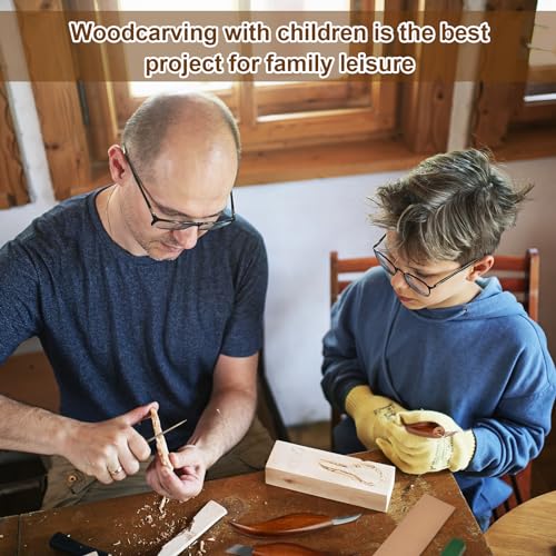 Wood Carving Knife With Leather Strop and Polishing Compound,Whittling Knife,Wood Carving Tools for Beginners,Adults and Kids Whittling Tools (Sloyd Carving Knife) - style: Sloyd Carving Knife