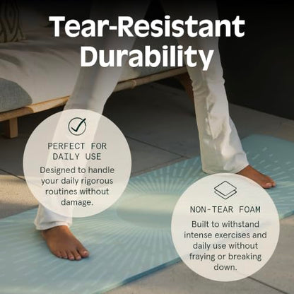 Retrospec Solana Yoga Mat Thick 1/2in Non-Slip Workout Mat with Nylon Strap - 72x24in Exercise Mat for Pilates, Stretching & Fitness - BPA Free, Easy Clean - color: Graphite