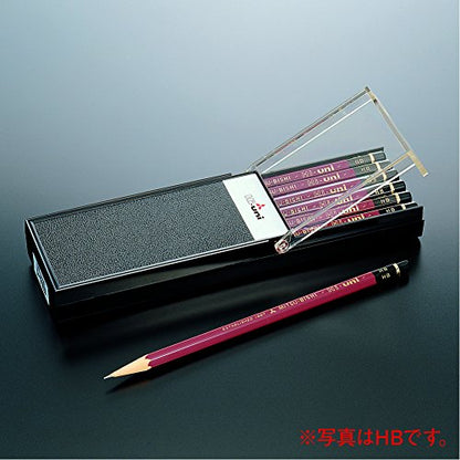 Uni Wooden Pencil, 7H, Box of 12 (HU7H) - style: 7H