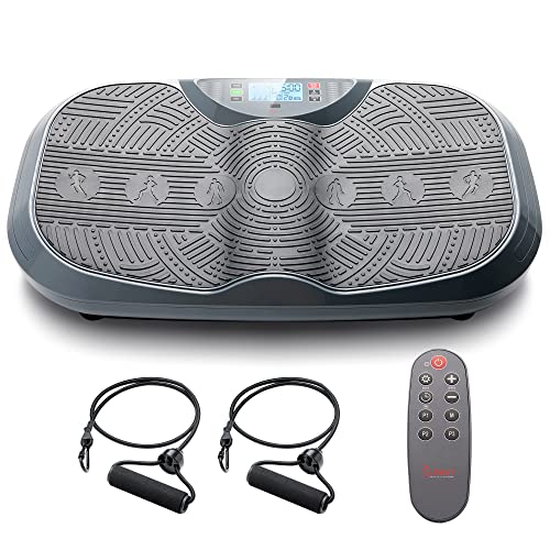 Sunny Health & Fitness 2D/3D Vibration Platform Exercise Machine w/ Remote - size: 3D