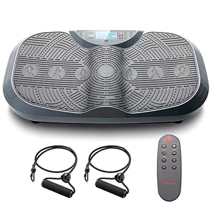 Sunny Health & Fitness 2D/3D Vibration Platform Exercise Machine w/ Remote - size: 3D