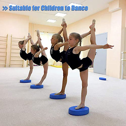 Foam Balance Pad,5BILLION Stability Pad for Physical Therapy,Non-Slip Exercise Balance Pad for Balance workouts,Yoga Knee Pad for Gym Fitness Stretching Pilate - size: Blue-Oval