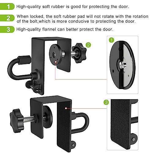 BeneLabel Heavy Duty Door Anchor Attachment - Shoulder Pulley for Rotator Cuff Recovery - Over Door Rehab Exerciser for Strength Training, Physical Therapy, Home Gym - Compatible with Any Resistance