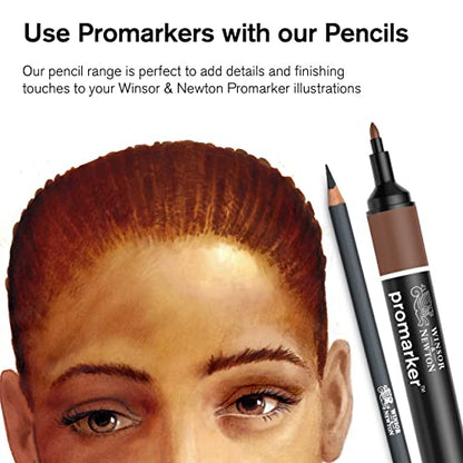 Winsor & Newton Studio Collection, Watercolor Pencils, Set of 12 | Highly pigmented, Wax-Based, Can be Used Wet/Dry, Add Water & Brush to Create Painterly Effects, Break-Resistant Points. - style: 12 Watercolor Pencils