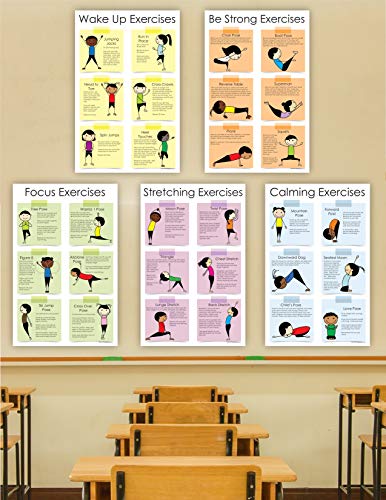 Exercise Posters for The Classroom and Home