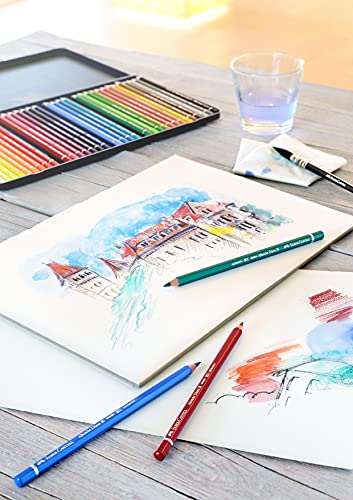 FABER-CASTELL - Set of 36 watercolour pencils Albrecht Dürer | Premium watercolour pencils with water-soluble pigments and vibrant colours - style: One size