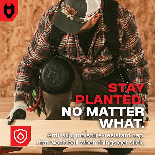 NoCry Gel Knee Pads for Men and Women with Soft Foam Cushion — Waterproof Anti-Slip Cap and Easy to Use, Adjustable Non-Slip Straps — Durable, Lightweight Design — Perfect for Gardening Work - style: Gel & Foam