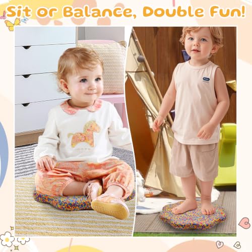 EPP Balance Board Kids for Stepping Stones for Kids - color: yellow