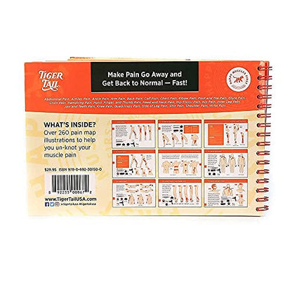 Tiger Tail Bundle: Stretchy Tiger 80” Stretch/Yoga Strap + Happy Muscles Book