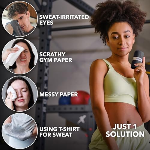 Trailoom Microfiber Gym Towels, Quick Dry, Highly Absorbing, Odor-Free - color: Dark Gray