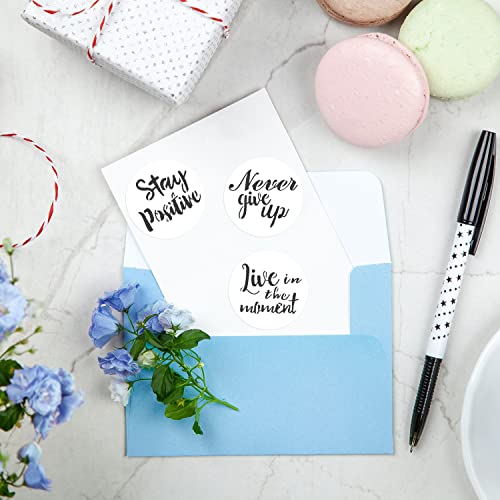 25 Pieces Inspirational Word Stencil, Reusable Motivational Stencils for Painting on Wood Signs Wall Fabric Home Decor (3 Inches)