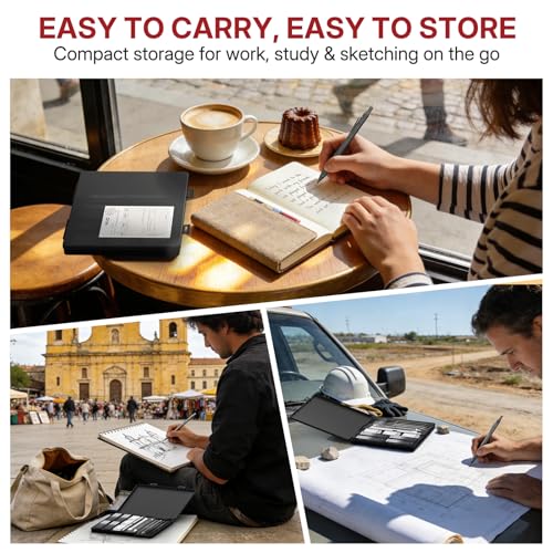 WUO Mechanical Pencil Set, 4 Pack 0.5mm & 0.7mm Metal Drafting Pencils | Mechanical pencils with 480 HB leads, eraser pen, 4B erasers, case for technical drawing, sketching, writing & school - color: Black+Grey