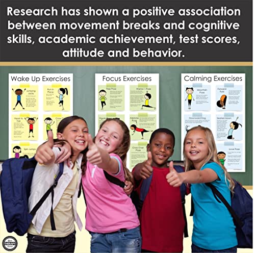 Exercise Posters for The Classroom and Home