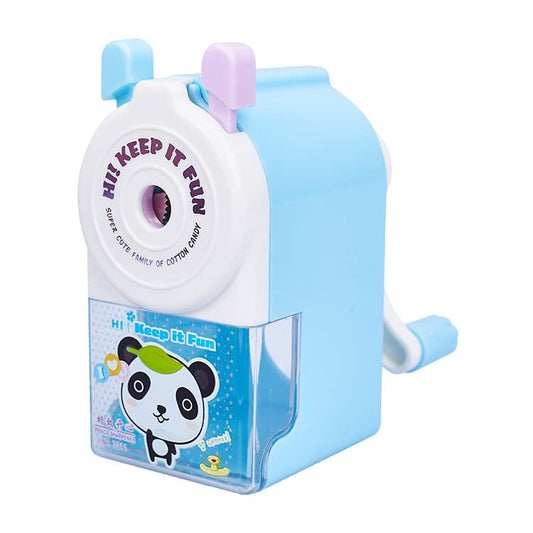 Cute Cartoon Electric Pencil Sharpener - Battery/Plug-in, Auto Sharpening for Kids Classroom/Home, Colored Pencils & Crayons Sharpener