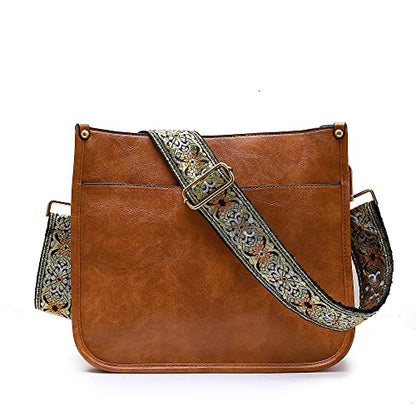 S-Jacorry Purse Strap Replacement Crossbody Wide Shoulder Strap Adjustable Canvas Straps Handbag Strap Replacement Belts - color: Gold Buckel-931