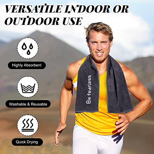 Newwiee 36 Pcs Microfiber Gym Towels for Exercise Fitness, 32 x 16 Inch