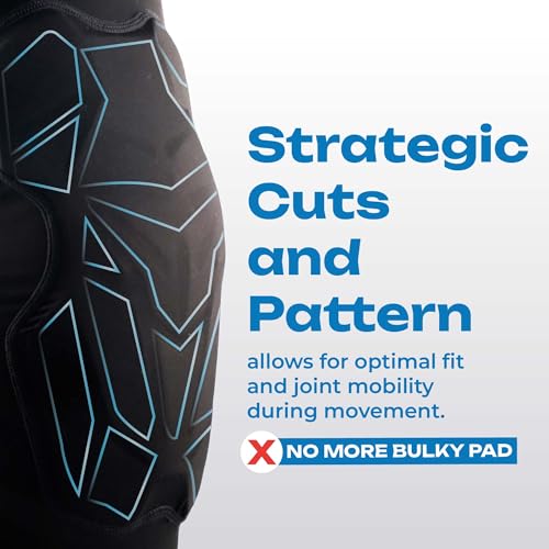LP IM710 Shield Padded Compression Leg Sleeve for Men & Women - color: White, size: X-Large