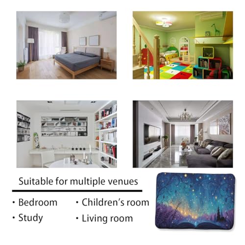 Abstract Book Print Area Rug, Classroom Library Book Lovers Room Floor mats, Classroom and Library Reading Rugs, Flannel Living Room Non-Slip Soft Machine Washable Folding Carpet 2'x3' - color: Book 2, size: 2'x3'