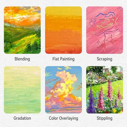 LIGHTWISH Professional Oil Pastels, 100 Vibrant Colors Plus 4 White, Set of 104, Creamy and Pigmented Artist Soft Oil Pastels for Blending, Layering & Shading - color: 100 Colors(104 Sticks)