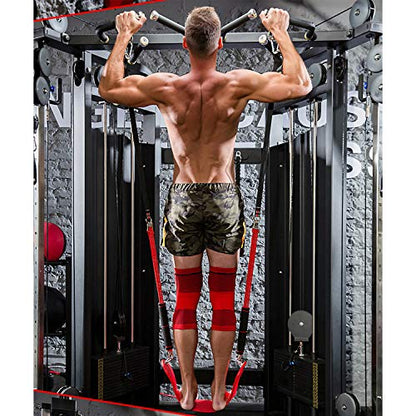 SYNTECSO Pull Up Assistance Bands, Heavy-Duty Pull Up Resistance Bands - color: 330 Lbs Resistance PU Pedal