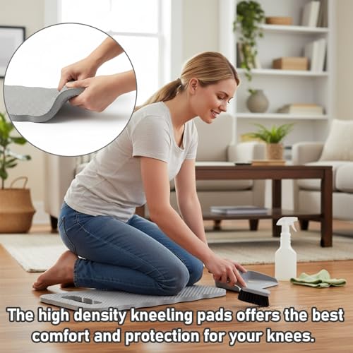 20 Pcs Garden Kneeling Pad, 15.4 x 6.7 Inch, Grey - color: Gray