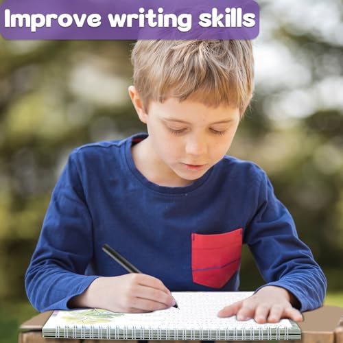 chiazllta Grooved Cursive Handwriting Workbook with Disappearing Ink Pens Magic Reusable Grooved Cursive Writing Practice for Beginners Kids Kickoff Student Workbook Homeschooling Supplies (Poems) - style: Poems