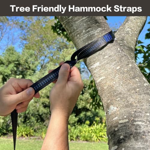 Brazilian Double Hammock with Tree Straps, King Size, 500 lbs Capacity - color: Red Stripe, size: XX-Large