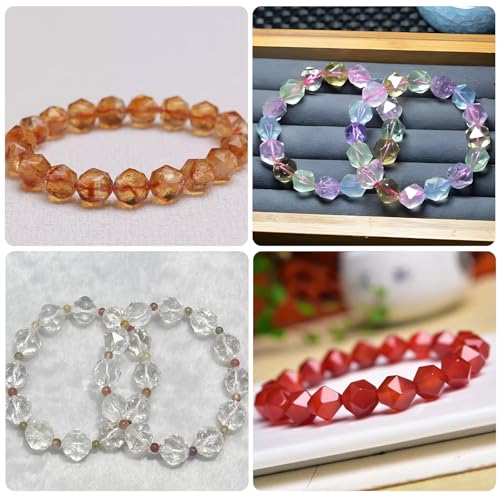 Resin Crystal Silicone Molds with Hole, 2 Pack, 6-Cavity Diamond Shape Resin Casting Molds for Earrings Pendants Bracelets and Necklaces - color: Diamond Reisn Molds ZH377