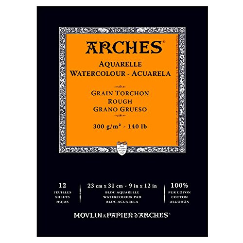 Arches Watercolor Pad, 9" x 12"