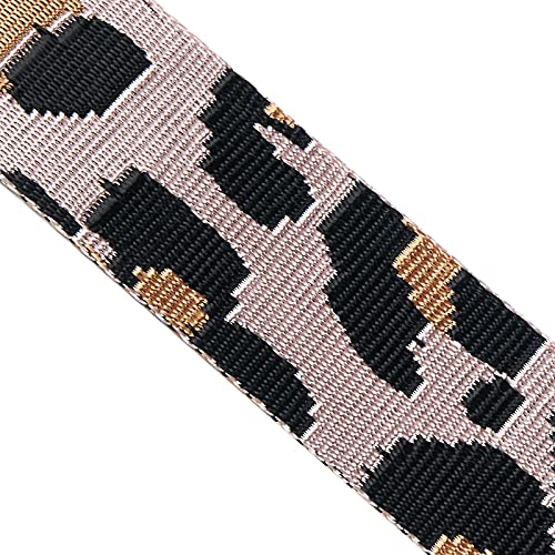 ZOOEASS Yoga Mat Strap, Adjustable Durable Yoga Mat Carrier & Stretching Strap, Multiple Color Choices - color: Pink Leopard, size: 5.9feet