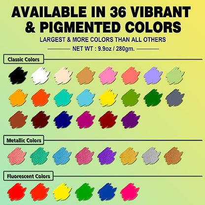 CCbeauty Professional 36 Colors Face Body Paint, Large Cream Face Painting Palette Kit, Non Toxic Hypoallergenic FacePaint for Halloween SFX Special Effects Costume Cosplay Makeup - color: 01