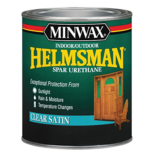 Minwax Helmsman Indoor/Outdoor Spar Urethane, Quart, Satin - size: Quart, style: Satin