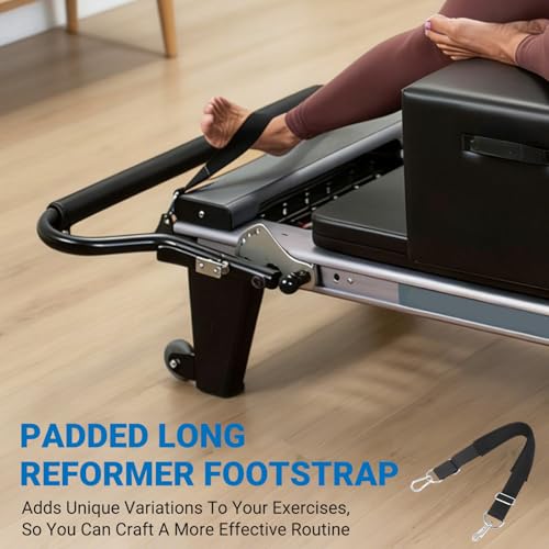 Padded Footstrap for Allegro Nextgen for Allegro Stretch Reformers, Adjustable Foot Strap for Balanced Body Pilates Reformer - size: Standards