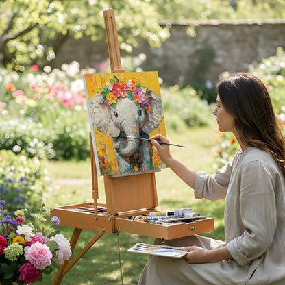 Sherr 12 Pcs Pre Drawn Canvas for Adults,Flower Animals,8 x 10 Inch | Pre Printed Canvas, Sip and Paint Party Canvas Painting Kit, for Holiday Painting Crafts Favor - size: 8 x 10 Inch, style: Flower Animals