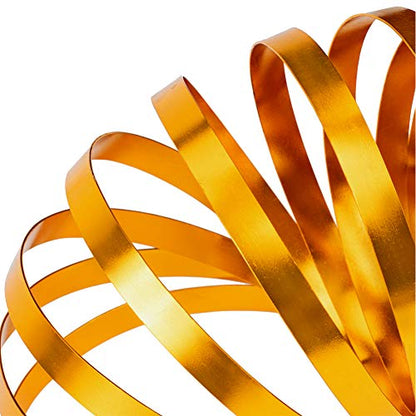 BENECREAT 16.5 Feet 10mm Wide Flat Jewelry Craft Wire 18 Gauge Aluminum Wire for Bezel, Sculpting, Armature, Jewelry Making - DarkGold - color: Dark Gold, size: 10mm