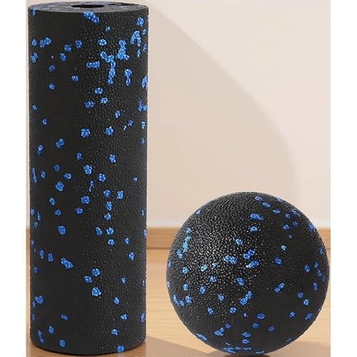 Mini Foam Roller & Massage Ball Set, Travel Muscle Recovery Kit