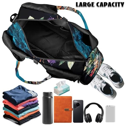 Yoga Mat Bag for Men Women Canvas Yoga Mat Carrier Take In Out Mat Easily for Beach Swim Bags Pool Sports Gym - color: Hawaiian Sea Turtle