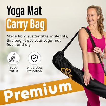 Shanti Diamond Series Yoga Mat Carrying Bag, 93cm Long.