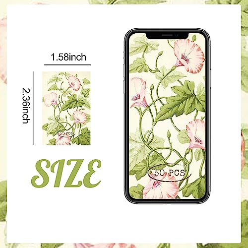 9 Sets 450 Sheets Washi Stickers for Journaling, Plants Fruit Flowers Butterfly Shell Boho Stickers Vintage Aesthetic Scrapbook Sticker for Bullet Journal Art Diary Card Craft Gifts Planner Notebook - style: Nature Style