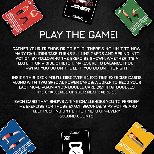BREAKING LIMITS Workout Cards Deck - Bodyweight Exercise & Pilates Cards - style: Bodyweight