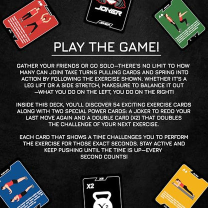 BREAKING LIMITS Workout Cards Deck - Bodyweight Exercise & Pilates Cards - style: Bodyweight