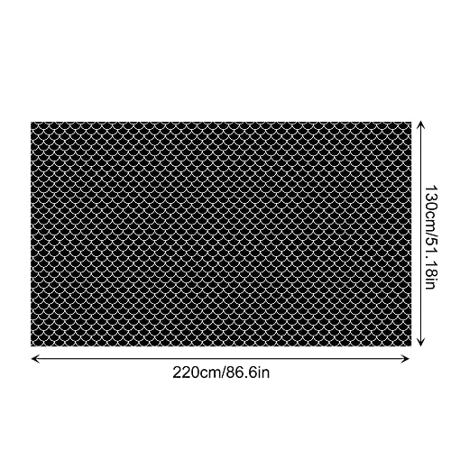 1 Pack Black Dragon Plastic Tablecloth 54 x 87 Inch Long Rectangular Table Cover for Buffet,Birthday Party Holiday Dinner,Picnic or Tablecloth for Kitchen Event Use - color: Black Dragon