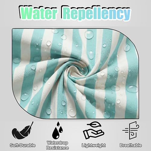 TOSHEX Kitchen Apron Cotton Waterdrop Resistant Adjustable Button Women Men | Premium Cotton Cooking Apron with Pocket. Striped, Gift, Green - color: Green