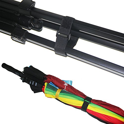 YiwerDer 32Pcs Reusable Fastening Cable Straps and Cable Ties with Buckles, Variety Sizes 8"-12"-18"-24"-36", Premium Adjustable Multi-Purpose Hook and Loop Cinch Strap Cord Ties - style: (8-12-18-24-36) x 1Inch