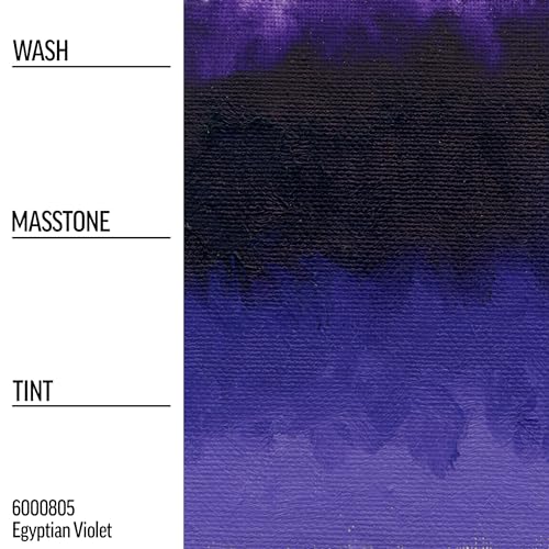 Williamsburg Artist Oil Colors, Egyptian Violet, 37 ml Tube | Artist grade oil paint delivering rich texture, high pigment load, and distinctive handmade character. - color: Egyptian Violet, size: 1.25 Fl Oz (Pack of 1)