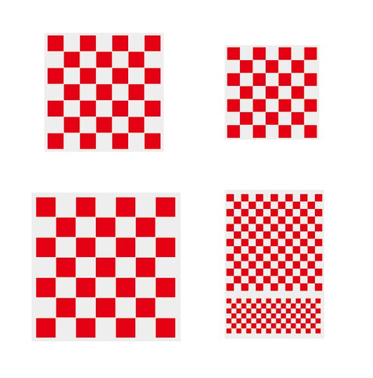 Polka Dots Harlequin Checks Twinkle Star Stencils,4 Pack Assorted Sizes Reusable Plastic Templates Making DIY Craft Painting on Wood Furniture Pillows,Tile (Style 3:Checks Stencils) - style: Style 3:Checks Stencils