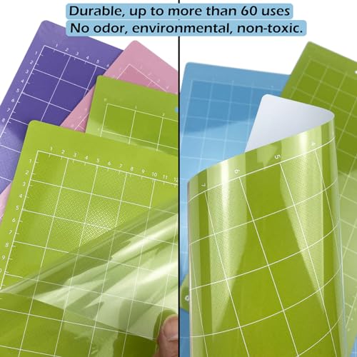 ReArt Cutting Mat 12x24 3 Pack Cricket Mat Strong Standard Light Cut Mat - color: Variety 3P 12x24